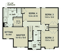 Traditional Level Two of Plan 54139