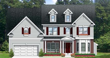 House Plan 54140 Elevation