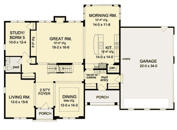 Traditional Level One of Plan 54142