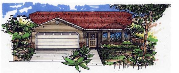 House Plan 54600