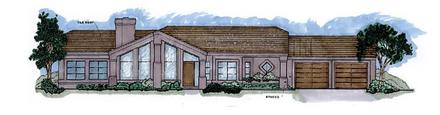 House Plan 54679 Elevation