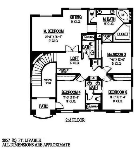 Mediterranean Level Two of Plan 54693