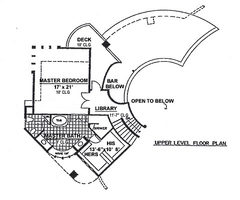 Contemporary Level Two of Plan 54710