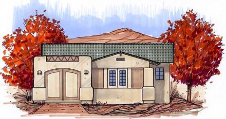 House Plan 54745 Elevation