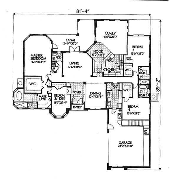 Florida Mediterranean Level One of Plan 54810