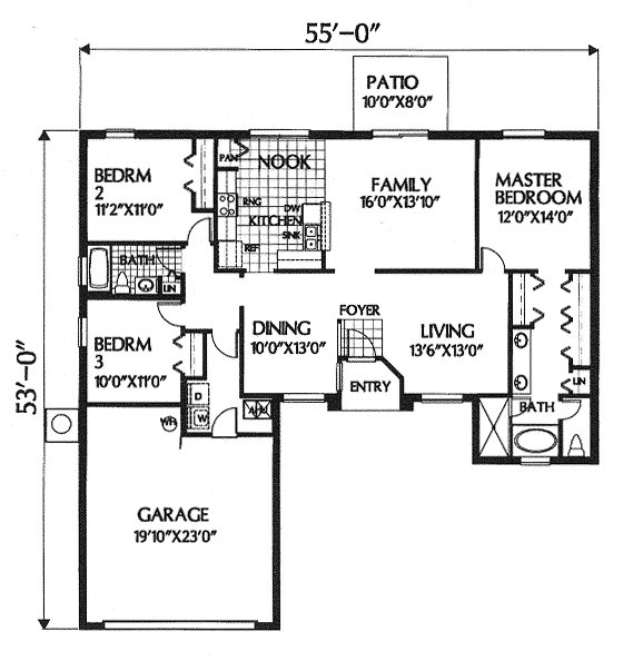 Florida Mediterranean Level One of Plan 54844