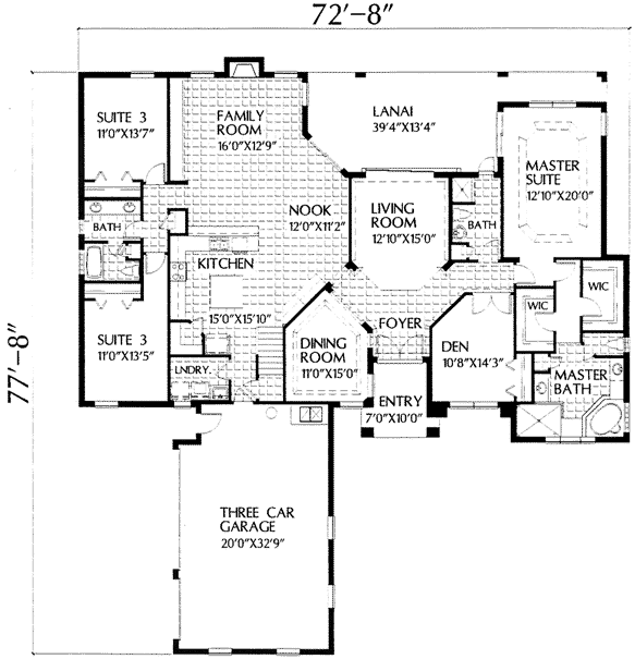 Florida Mediterranean Level One of Plan 54851