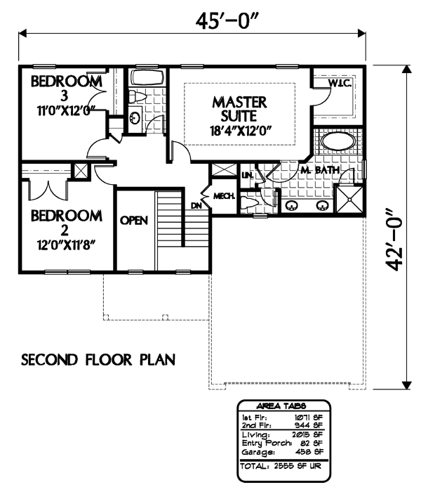 Traditional Level Two of Plan 54861