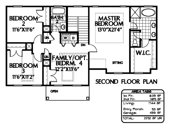 Colonial Level Two of Plan 54866