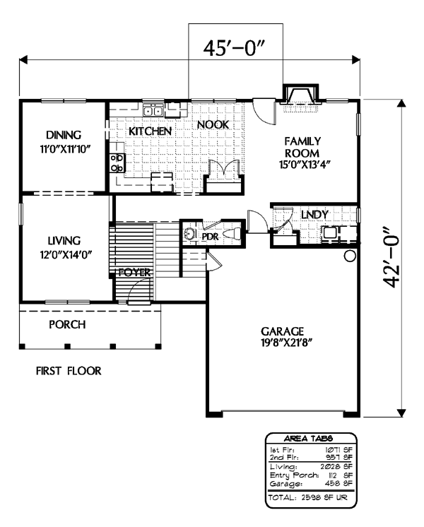 Colonial Level One of Plan 54870