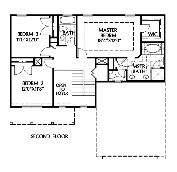 Colonial Level Two of Plan 54870