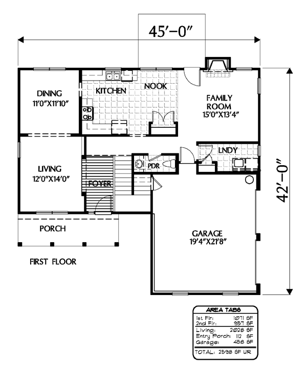 Colonial Level One of Plan 54873