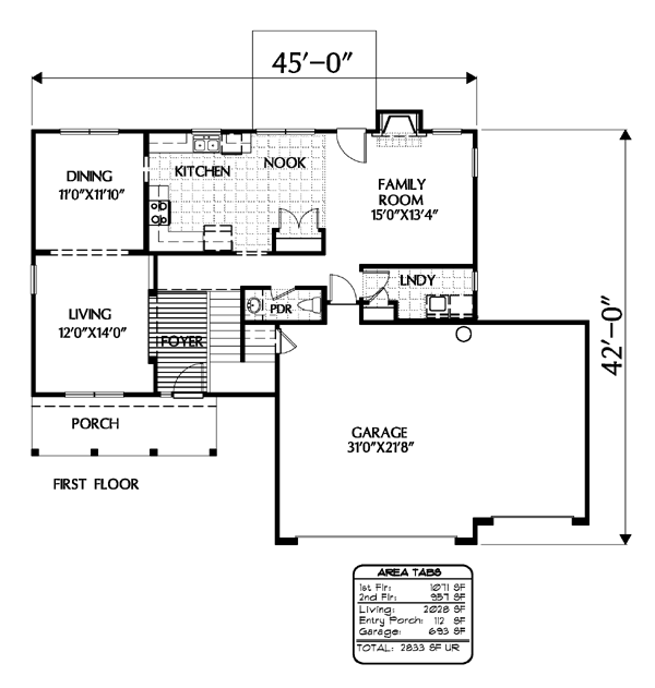 Colonial Level One of Plan 54876