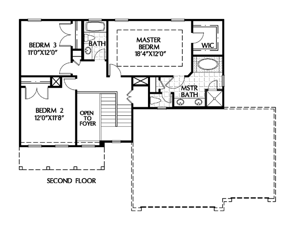 Colonial Level Two of Plan 54876