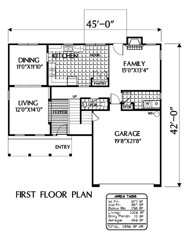 Colonial Level One of Plan 54878