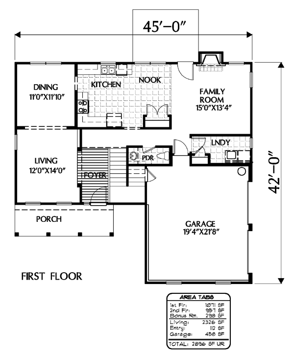 Colonial Level One of Plan 54881