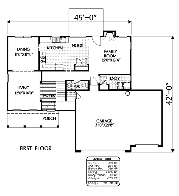 Colonial Level One of Plan 54884