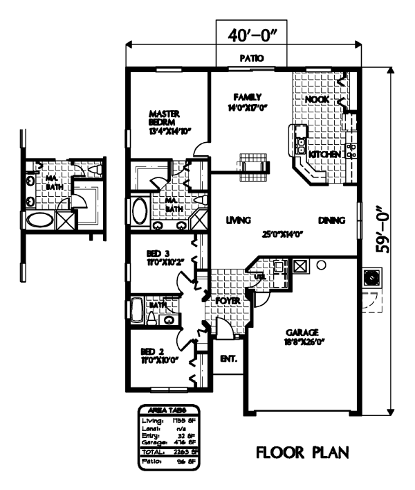 Florida Level One of Plan 54889