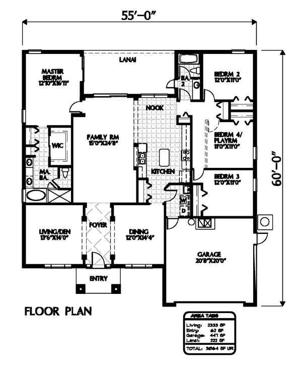 Florida Level One of Plan 54899