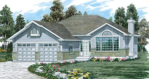 House Plan 55026 Elevation