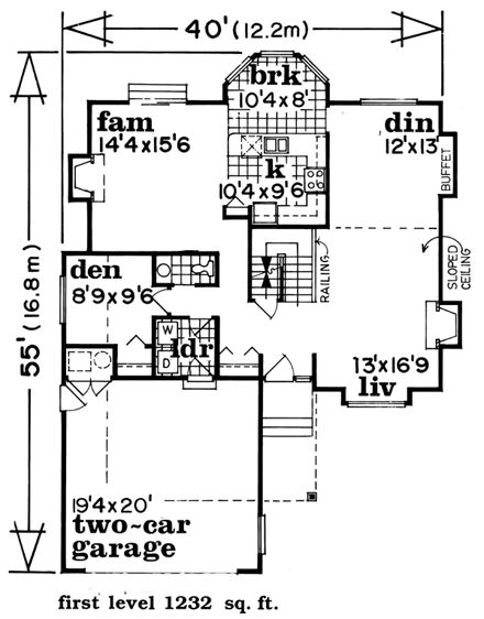 First Level Plan