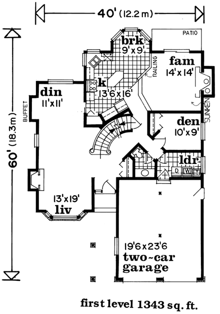 First Level Plan