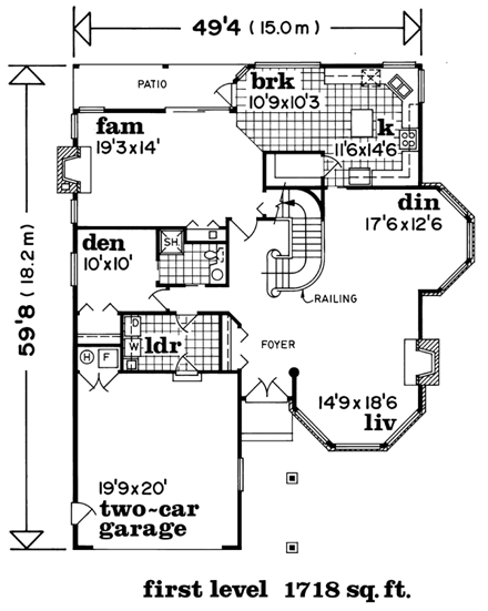 First Level Plan