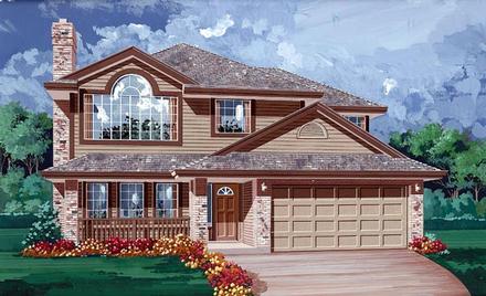 House Plan 55055 Elevation