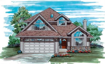 House Plan 55075 Elevation