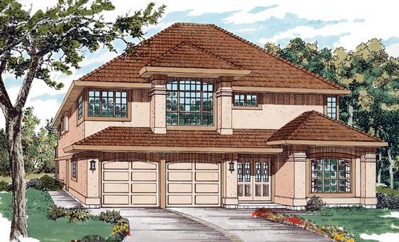 House Plan 55081 Elevation