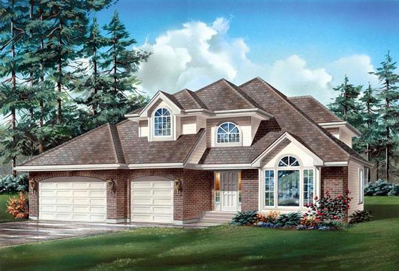 House Plan 55120 Elevation