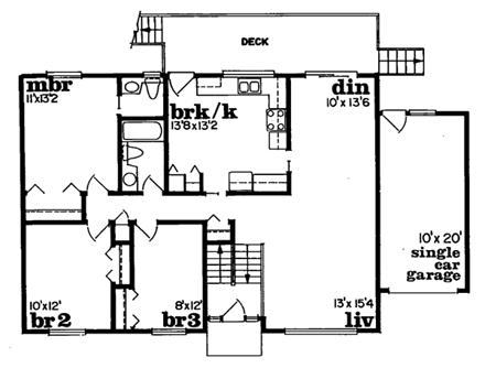 First Level Plan