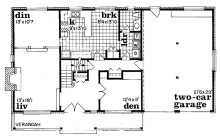 First Level Plan