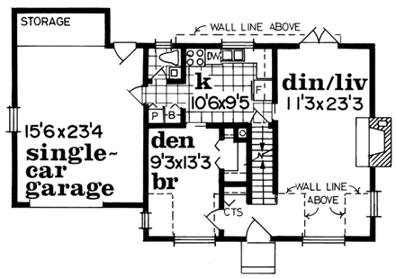 First Level Plan