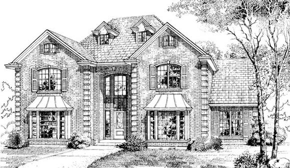 House Plan 55250 Elevation