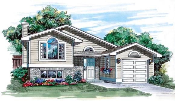 House Plan 55252 Elevation