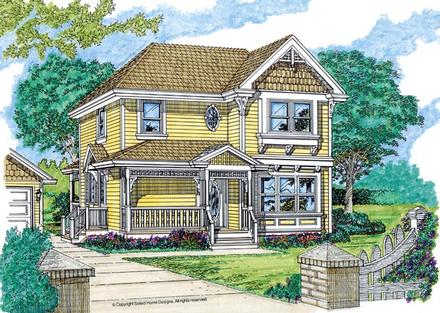 House Plan 55363 Elevation