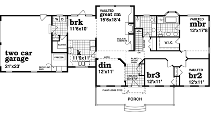 First Level Plan