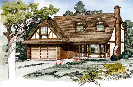 House Plan 55432 Elevation