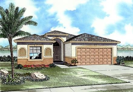 House Plan 55714 Elevation