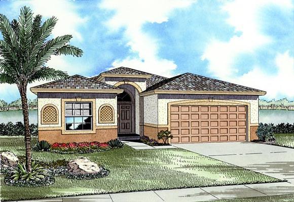 House Plan 55714 Elevation