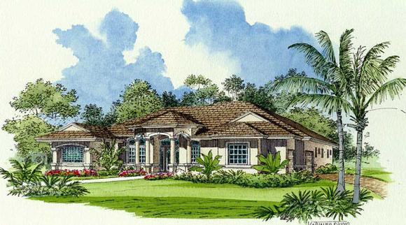 House Plan 55733 Elevation