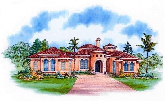 House Plan 55734 Elevation