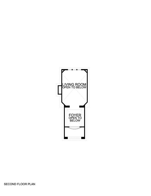 Mediterranean One-Story Level Two of Plan 55735