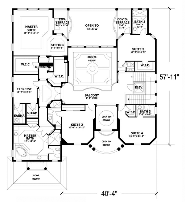 Mediterranean Level Two of Plan 55779