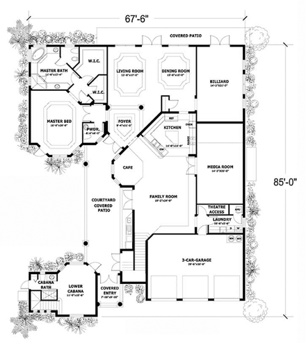 First Level Plan