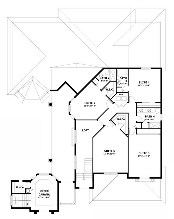 Mediterranean Level Two of Plan 55787