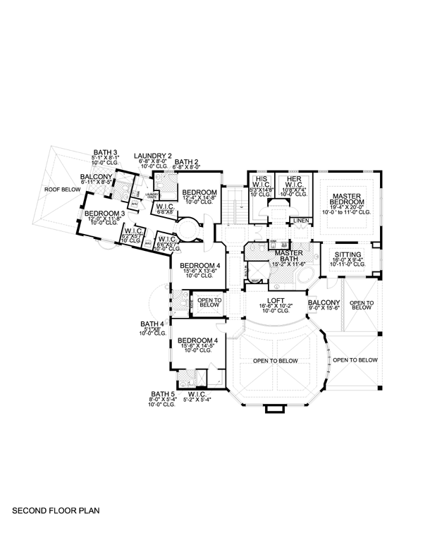 Mediterranean Level Two of Plan 55803