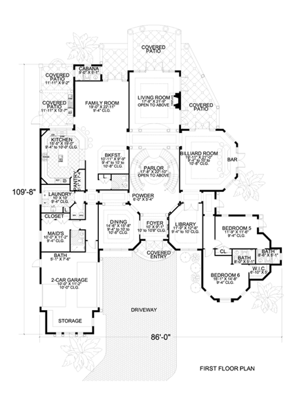 First Level Plan