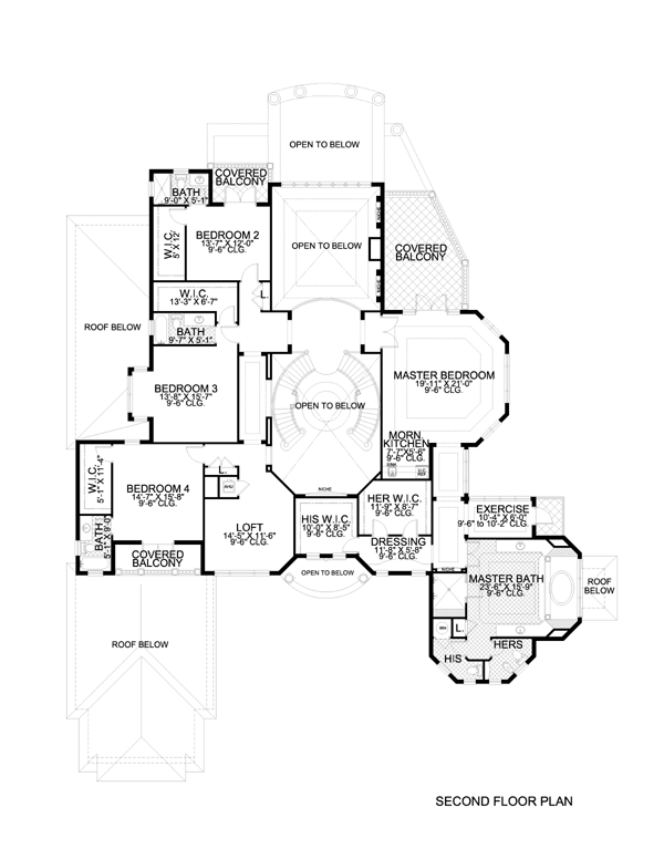 Mediterranean Level Two of Plan 55807